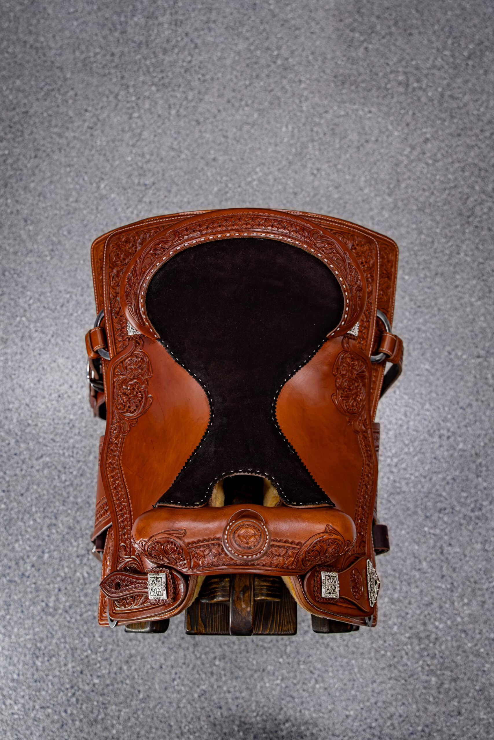 2025 BOBS CUSTOM SADDLES TIM MCQUAY REINER 16.5 Saddle For Sale 