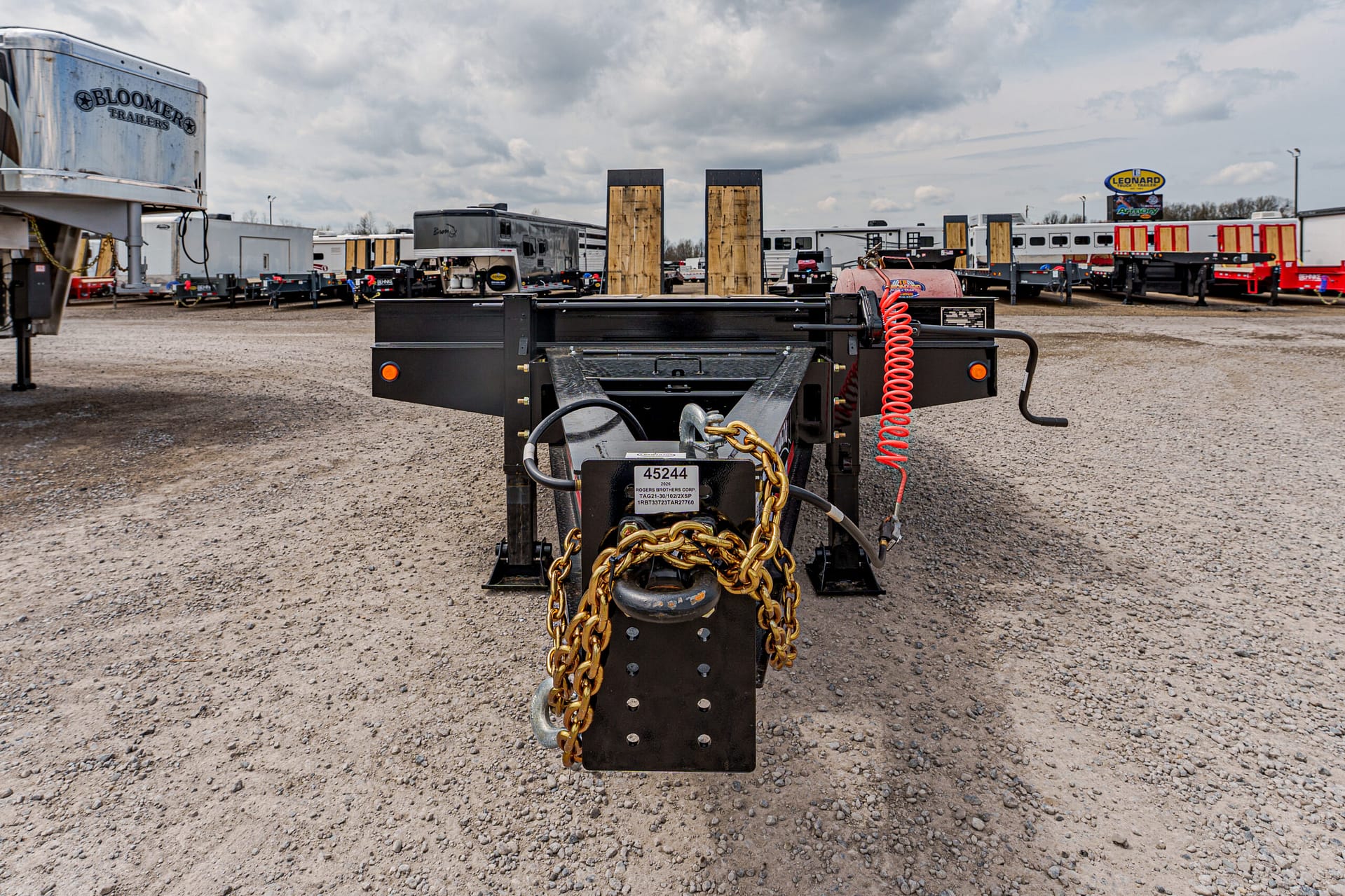 2026 ROGERS BROTHERS CORP. TAG21-30/102/2XSP Equipment Trailer For