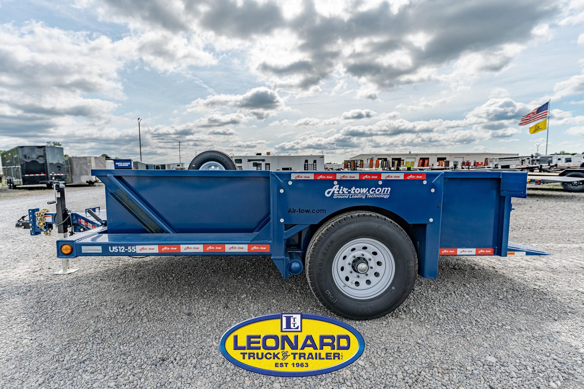 2024 New Air Tow US12-55 Utility Trailer – 40210