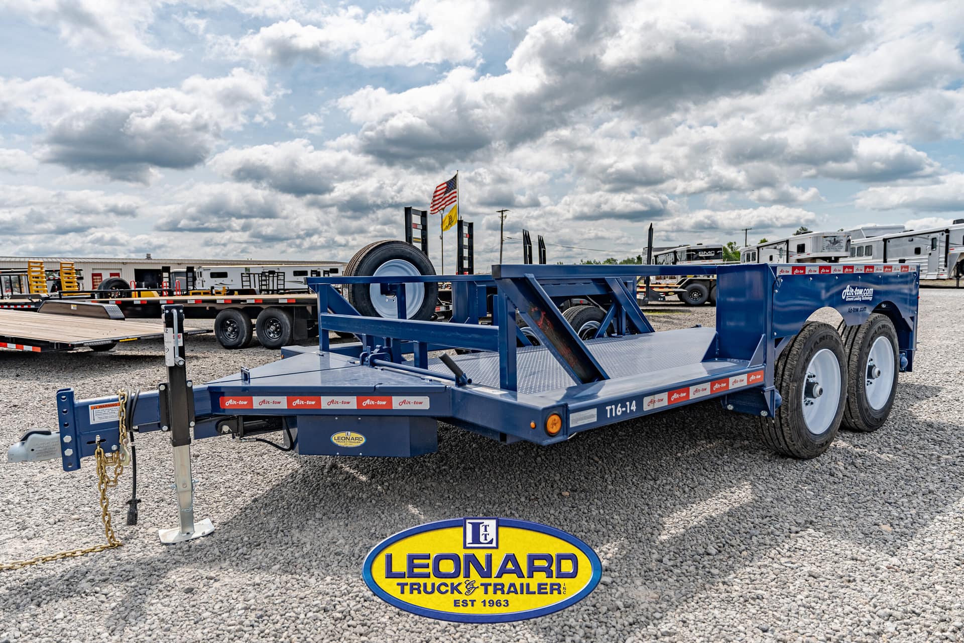 2024 New 16' Air Tow UT16-14 Bumper Pull Equipment Trailer – 40602