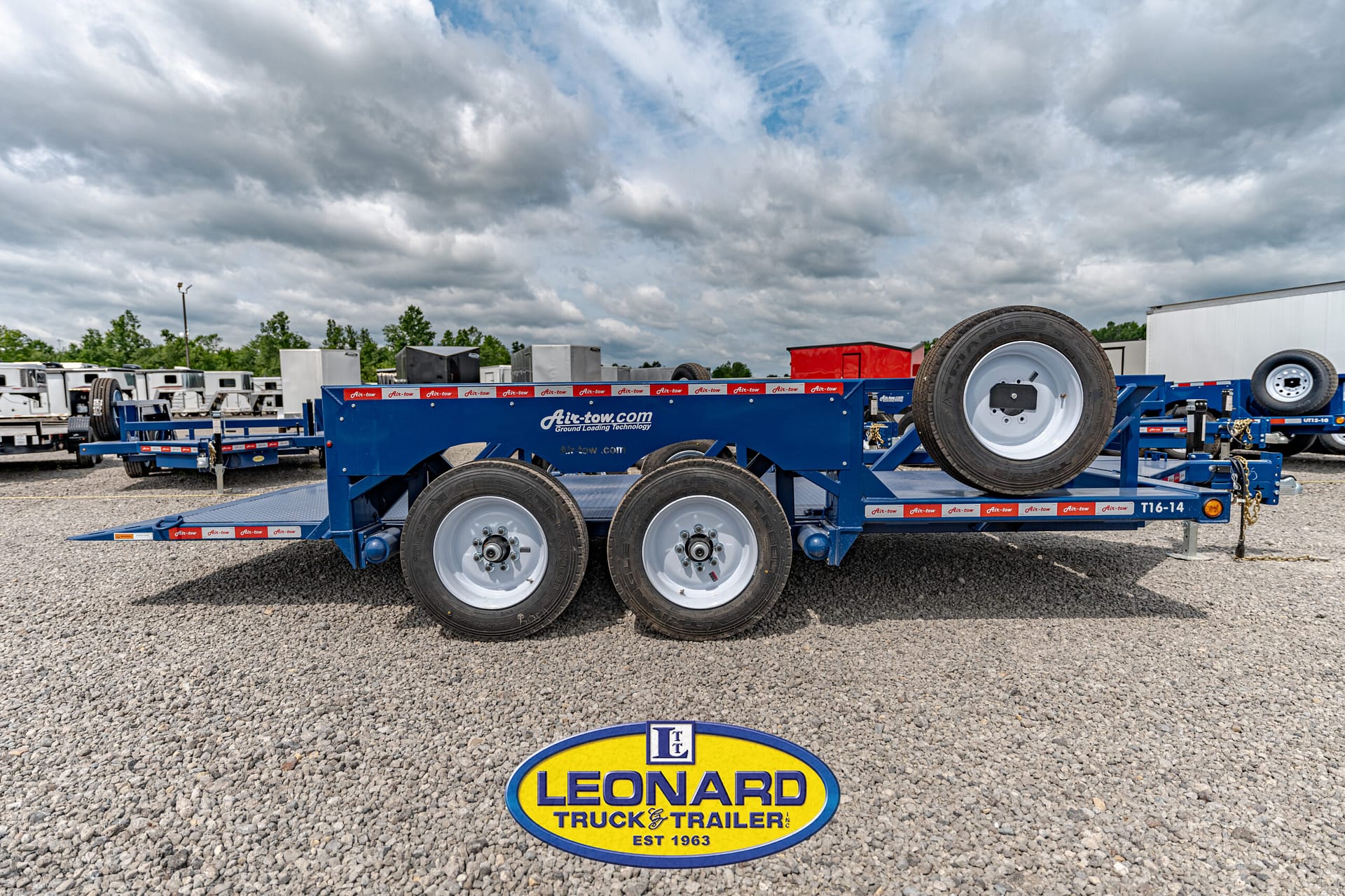 2024 New 16' Air Tow UT16-14 Bumper Pull Equipment Trailer – 40602