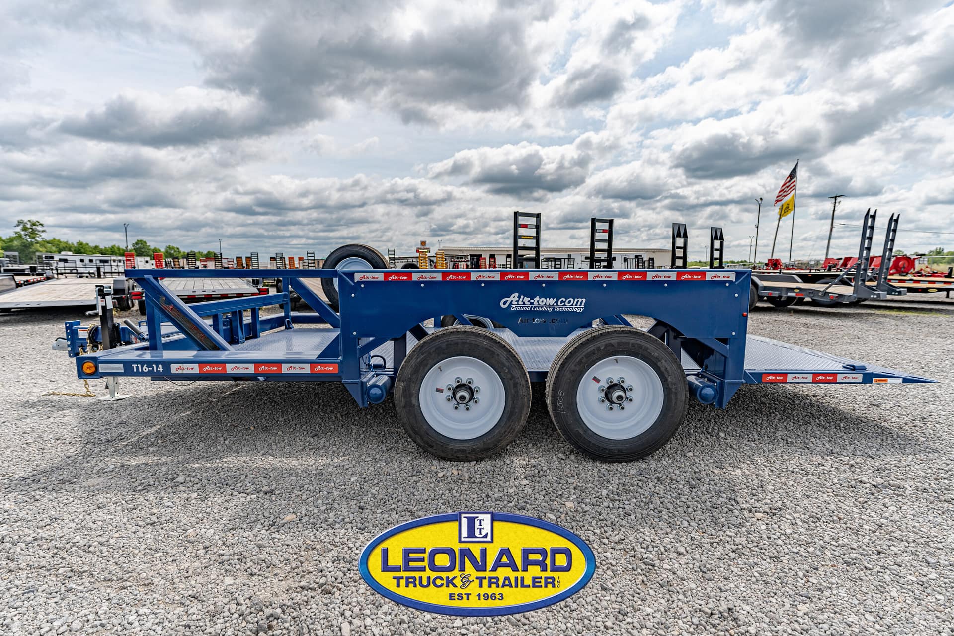2024 New 16' Air Tow UT16-14 Bumper Pull Equipment Trailer – 40602