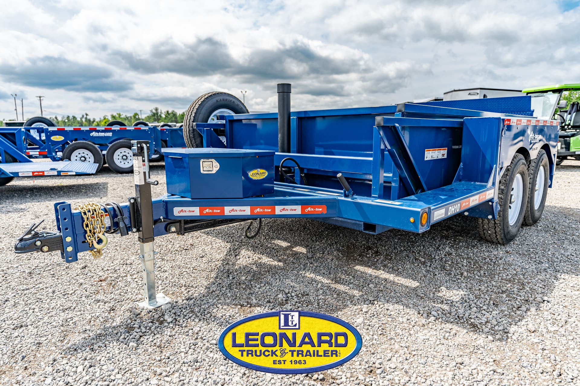 2024 New Air Tow DH-10 Dock Height Trailer – 41421