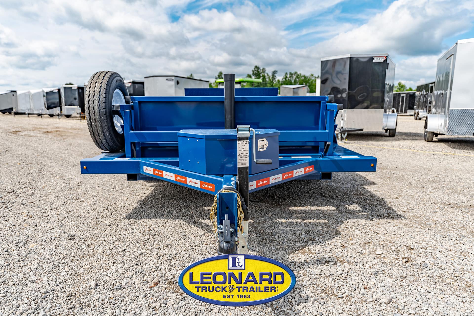 2024 New Air Tow DH-10 Dock Height Trailer – 41421