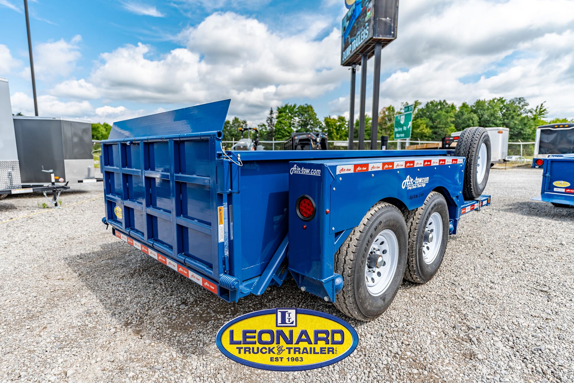 2024 New Air Tow DH-10 Dock Height Trailer – 41421