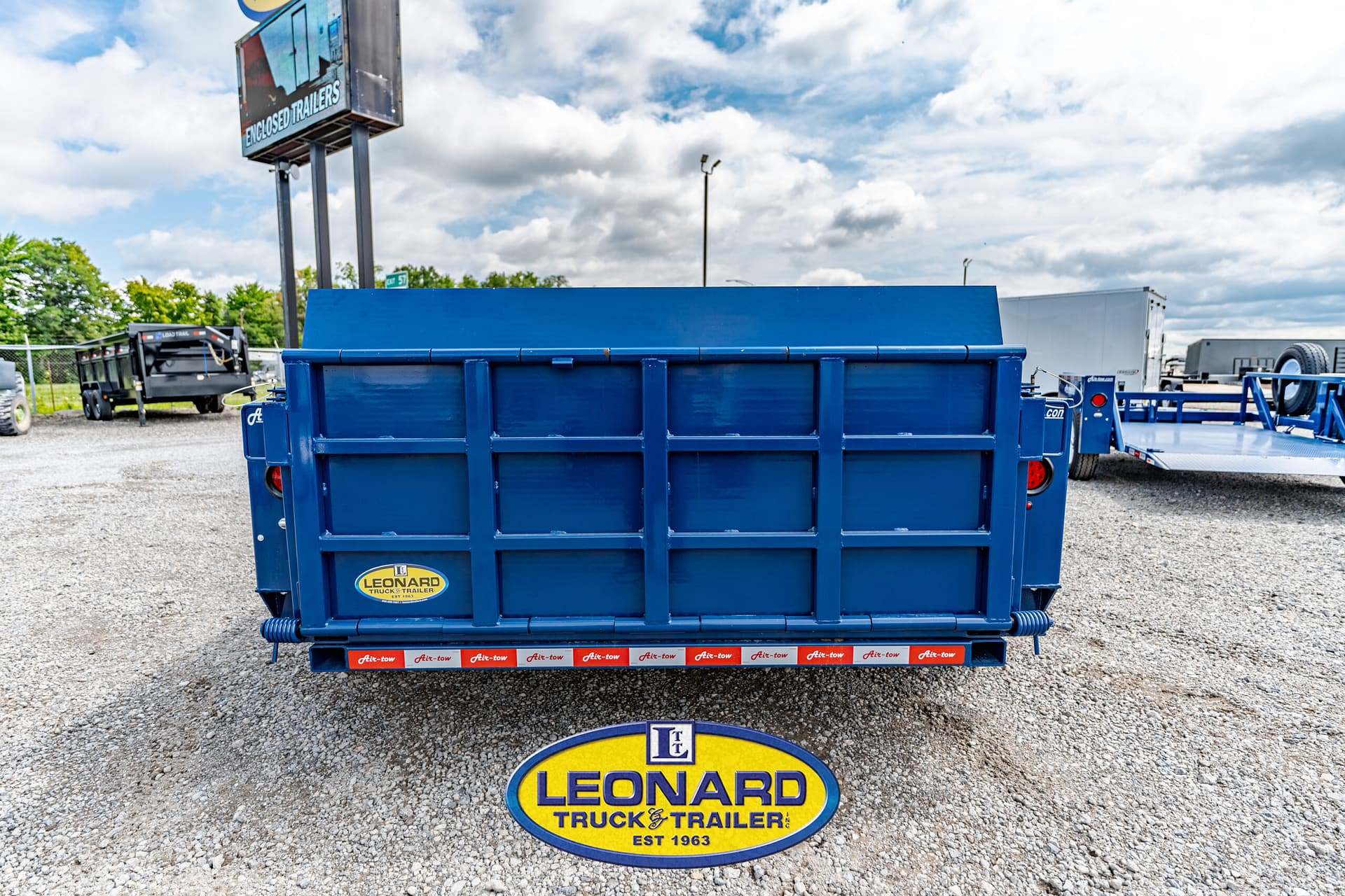 2024 New Air Tow DH-10 Dock Height Trailer – 41421