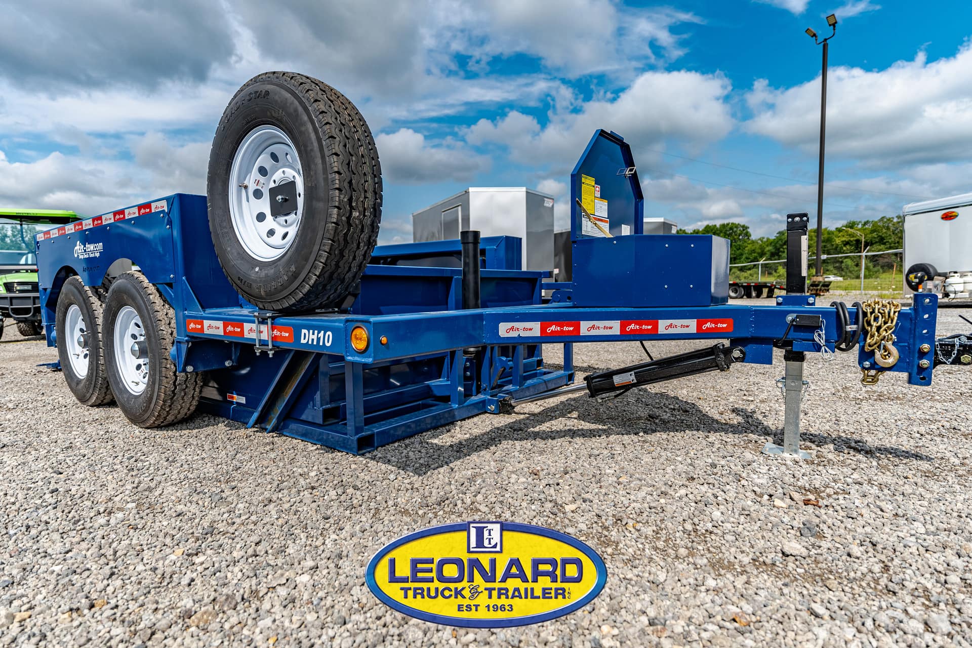 2024 New Air Tow DH-10 Dock Height Trailer – 41421