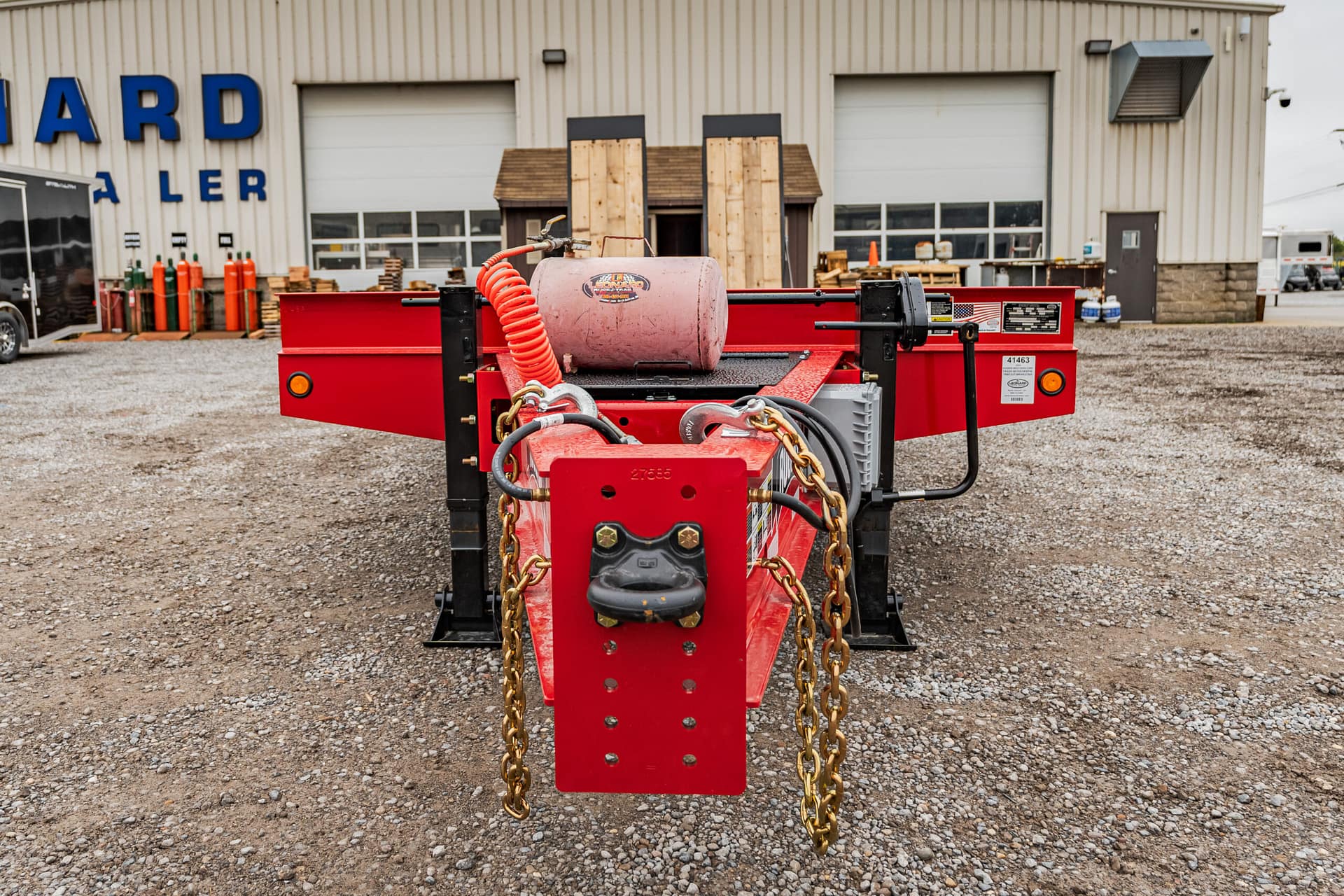 2024 8.5 X 30 ROGERS 25 TON TAG EQUIPMENT TRAILER – 41463