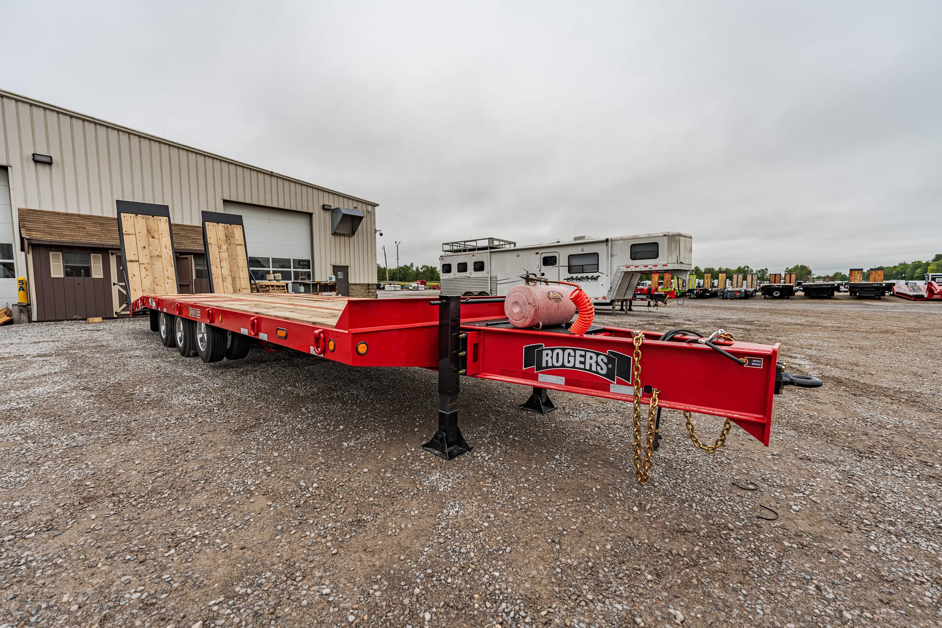 2024 8.5 X 30 ROGERS 25 TON TAG EQUIPMENT TRAILER – 41463