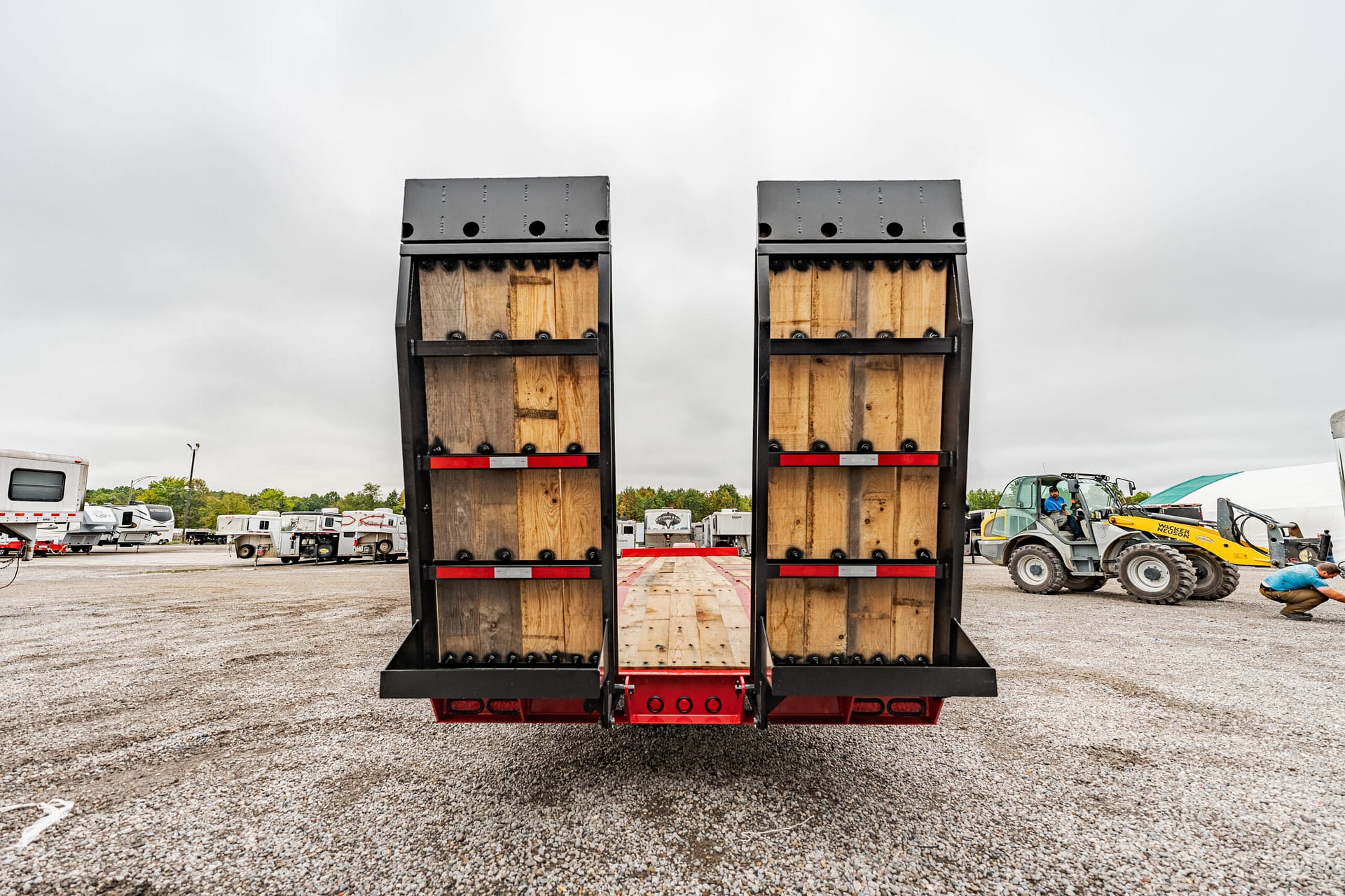 2024 8.5 X 30 ROGERS 25 TON TAG EQUIPMENT TRAILER – 41463