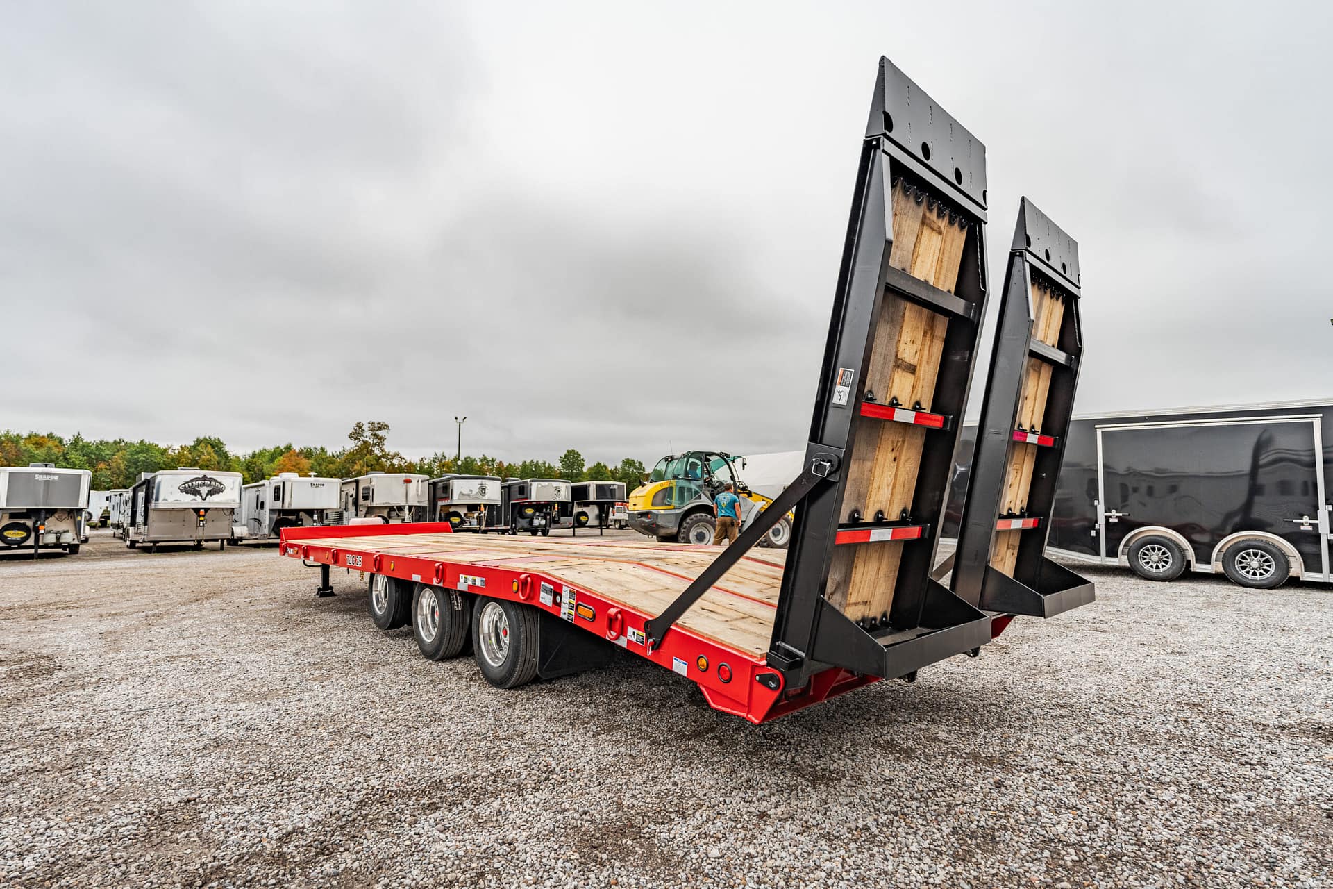 2024 8.5 X 30 ROGERS 25 TON TAG EQUIPMENT TRAILER – 41463