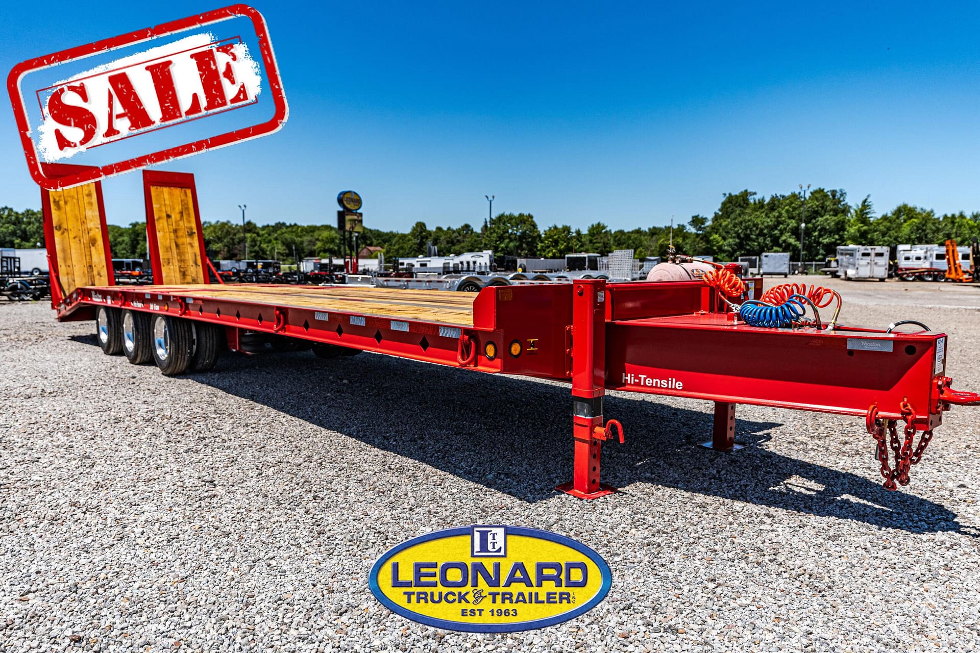 2025 8.5X35 WINSTON 30 TON EQUIPMENT TRAILER – 42149