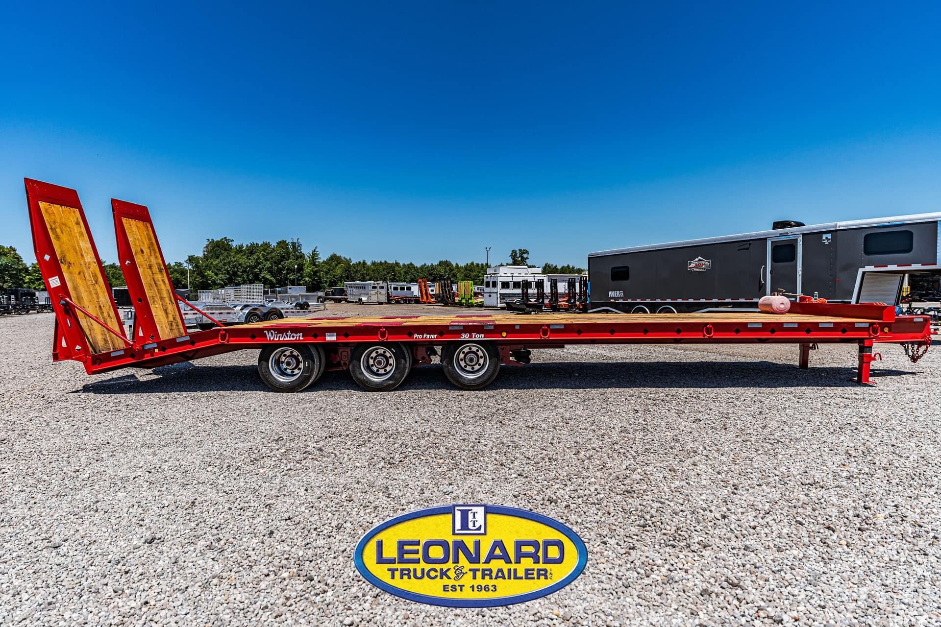 2025 8.5X35 WINSTON 30 TON EQUIPMENT TRAILER – 42149