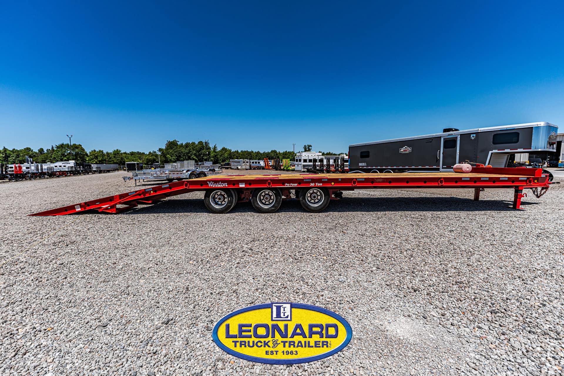 2025 8.5X35 WINSTON 30 TON EQUIPMENT TRAILER – 42149