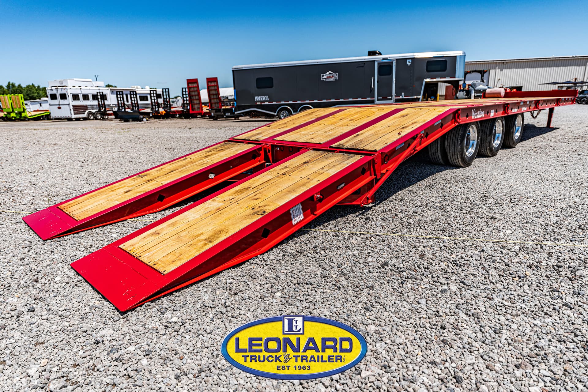 2025 8.5X35 WINSTON 30 TON EQUIPMENT TRAILER – 42149