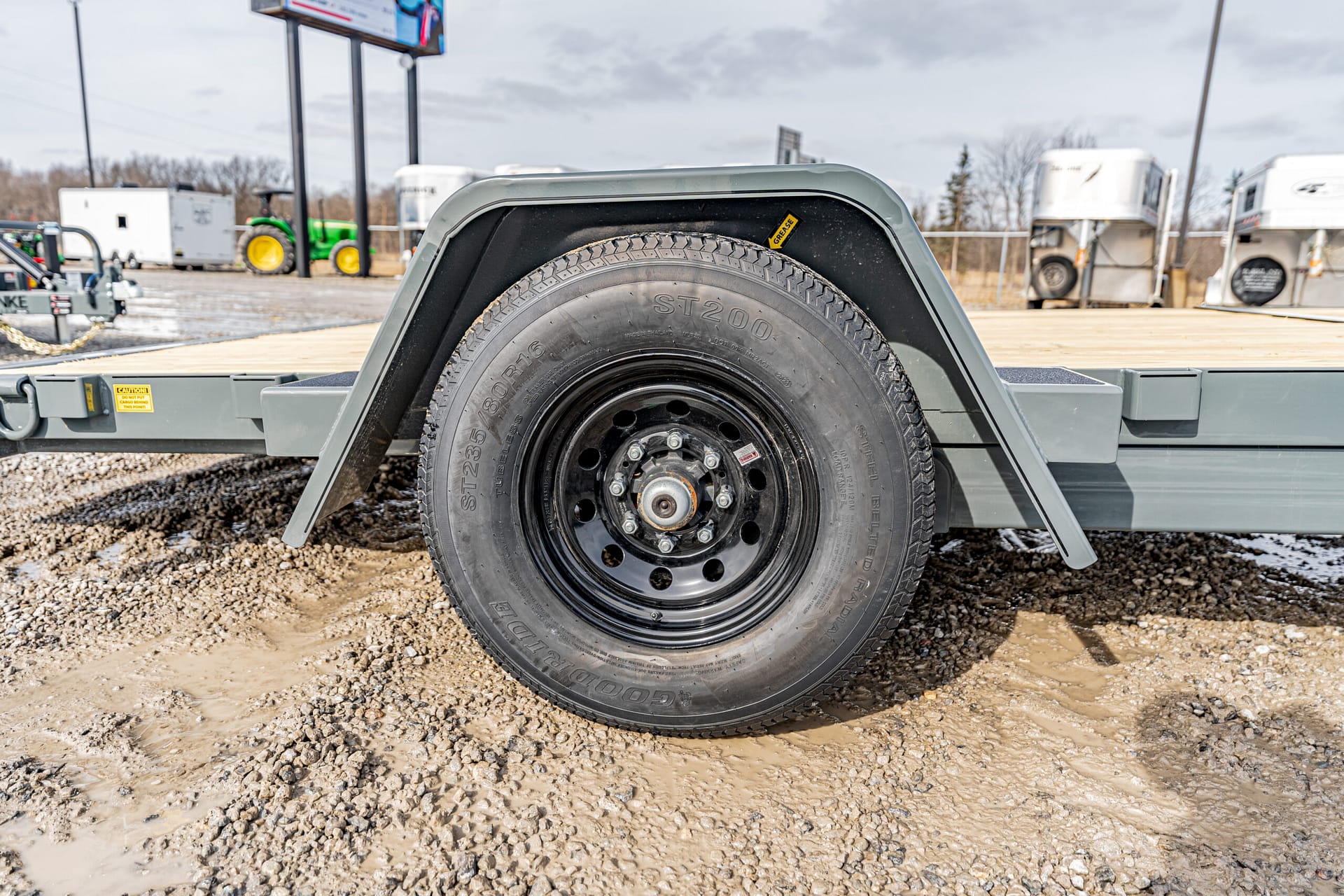 New 2025 Behnke UT81X15ET Equipment Bumper Pull Trailer – 42292