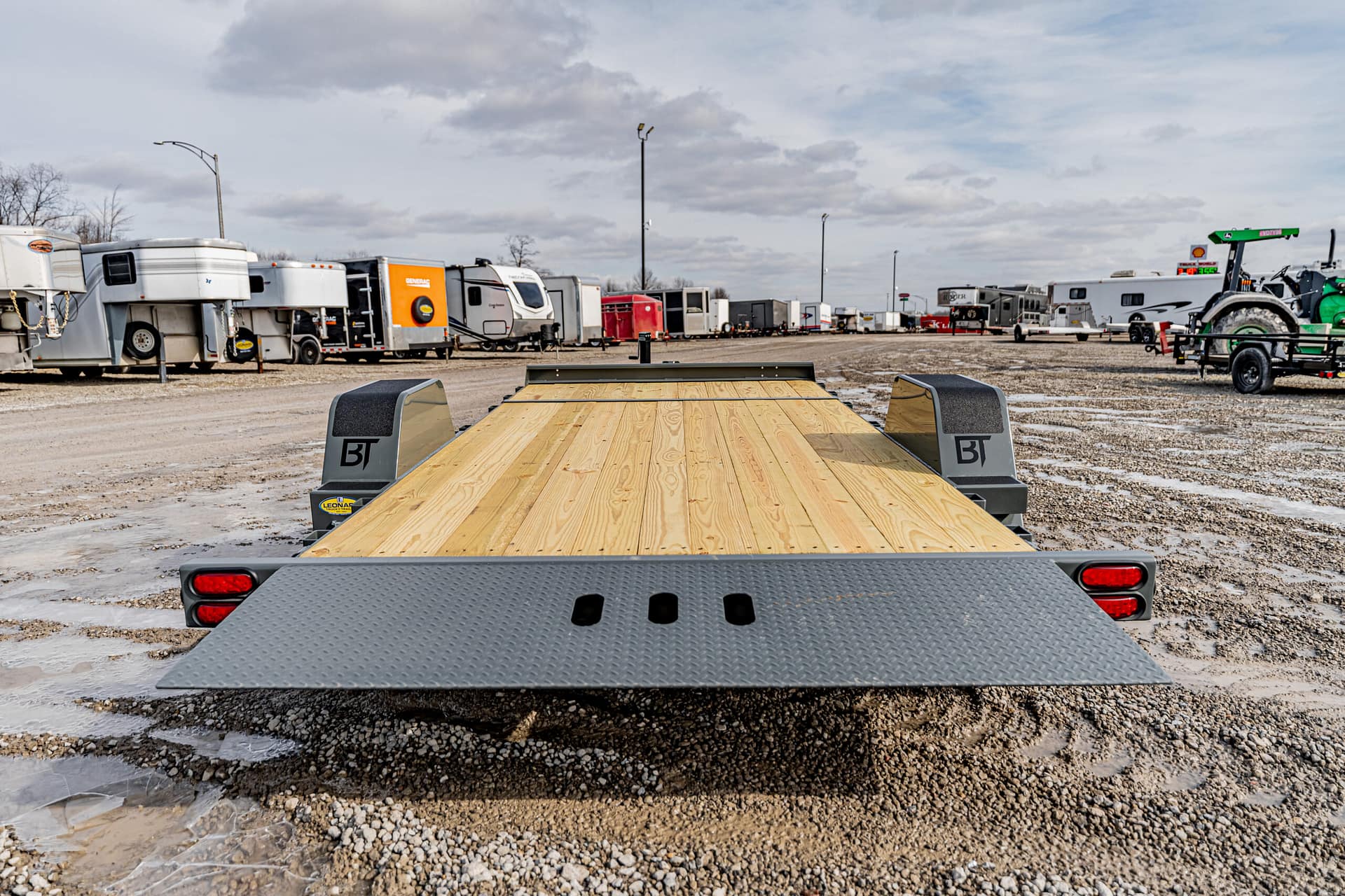 New 2025 Behnke UT81X15ET Equipment Bumper Pull Trailer – 42292