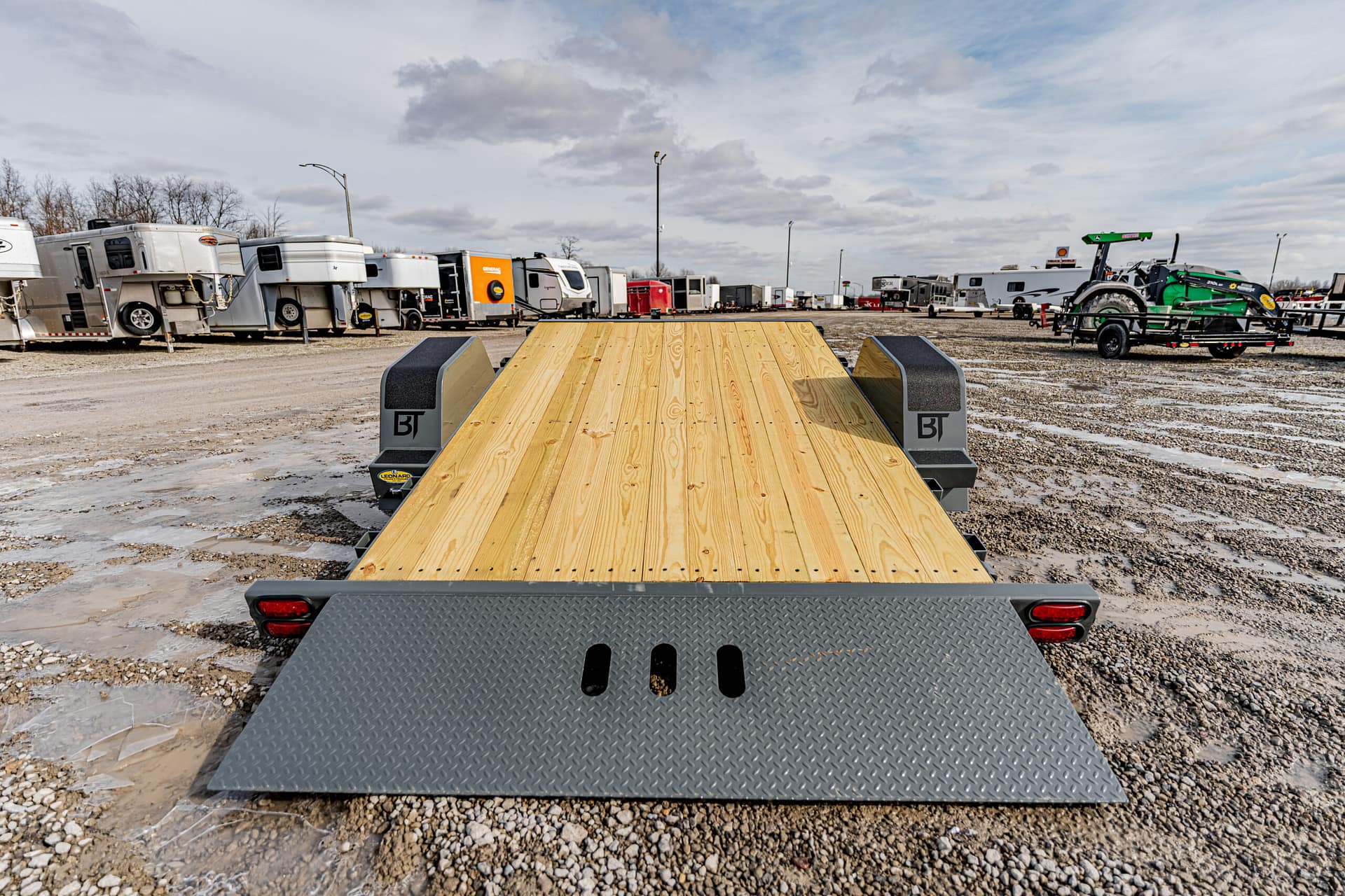 New 2025 Behnke UT81X15ET Equipment Bumper Pull Trailer – 42292