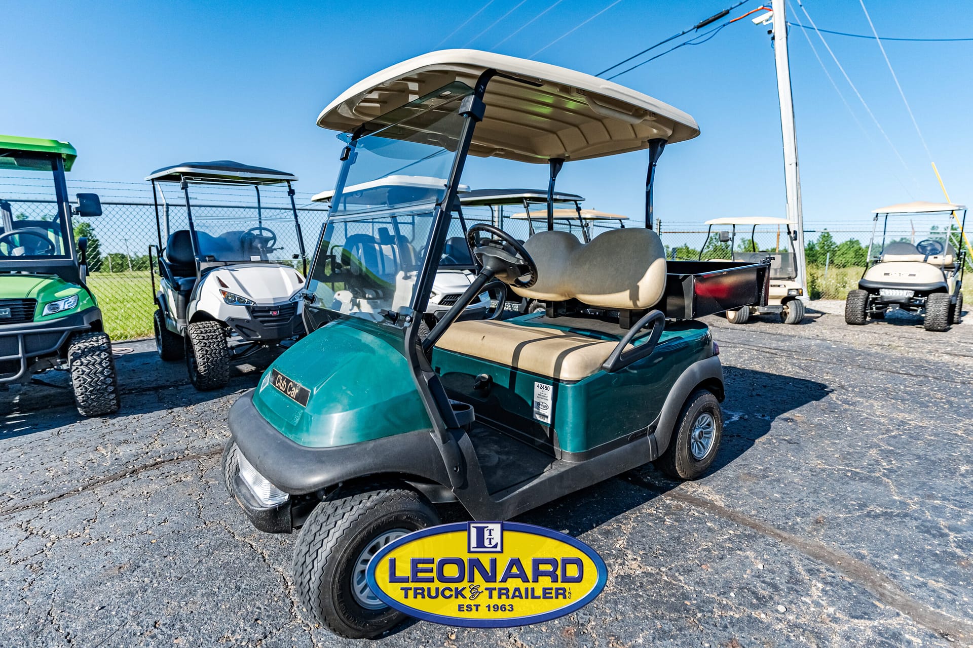 2017 CLUB CAR PRECEDENT GAS – 42450