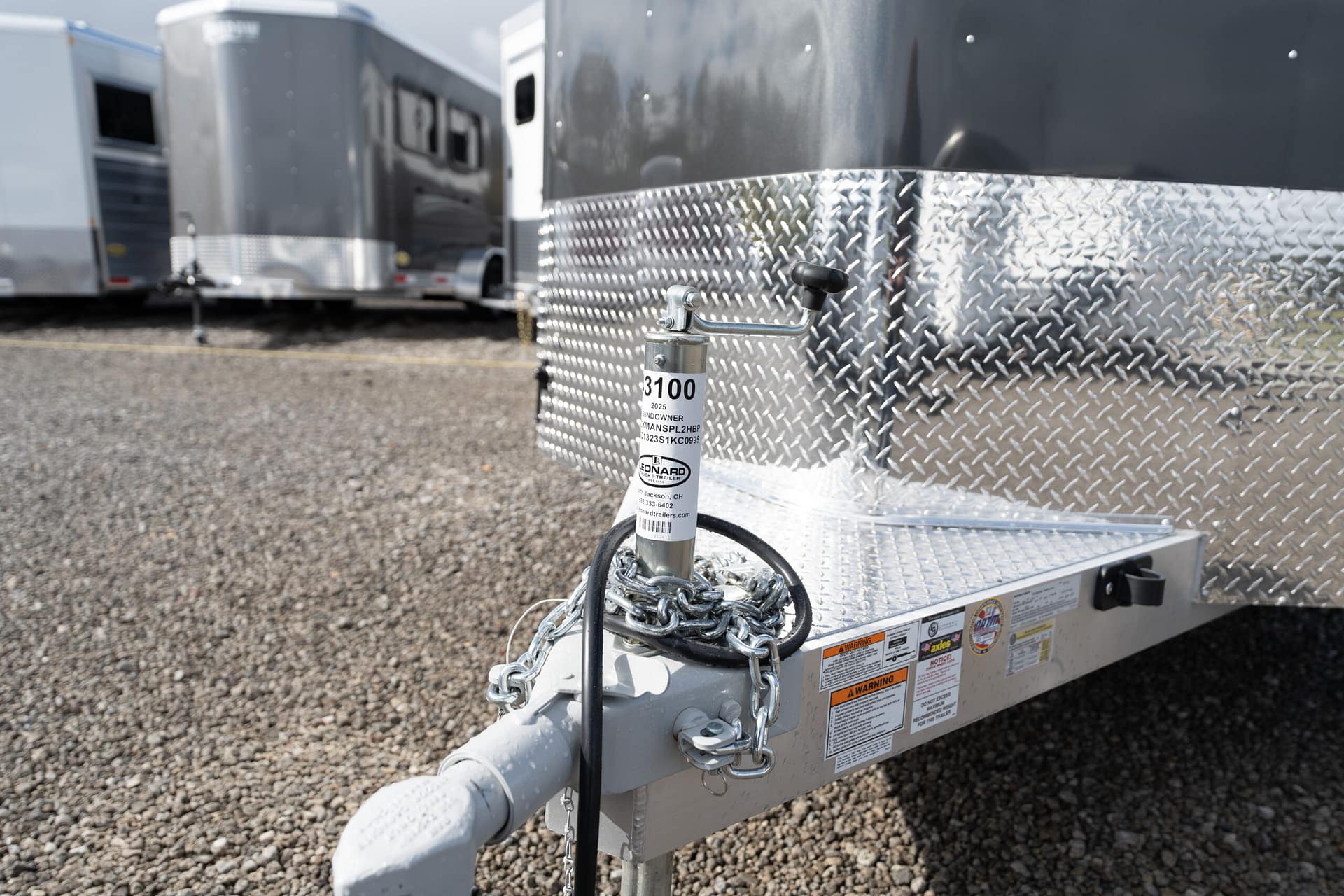 2025 New 12' Sundowner Stockman Special Bumper Pull Stock Trailer – 43100