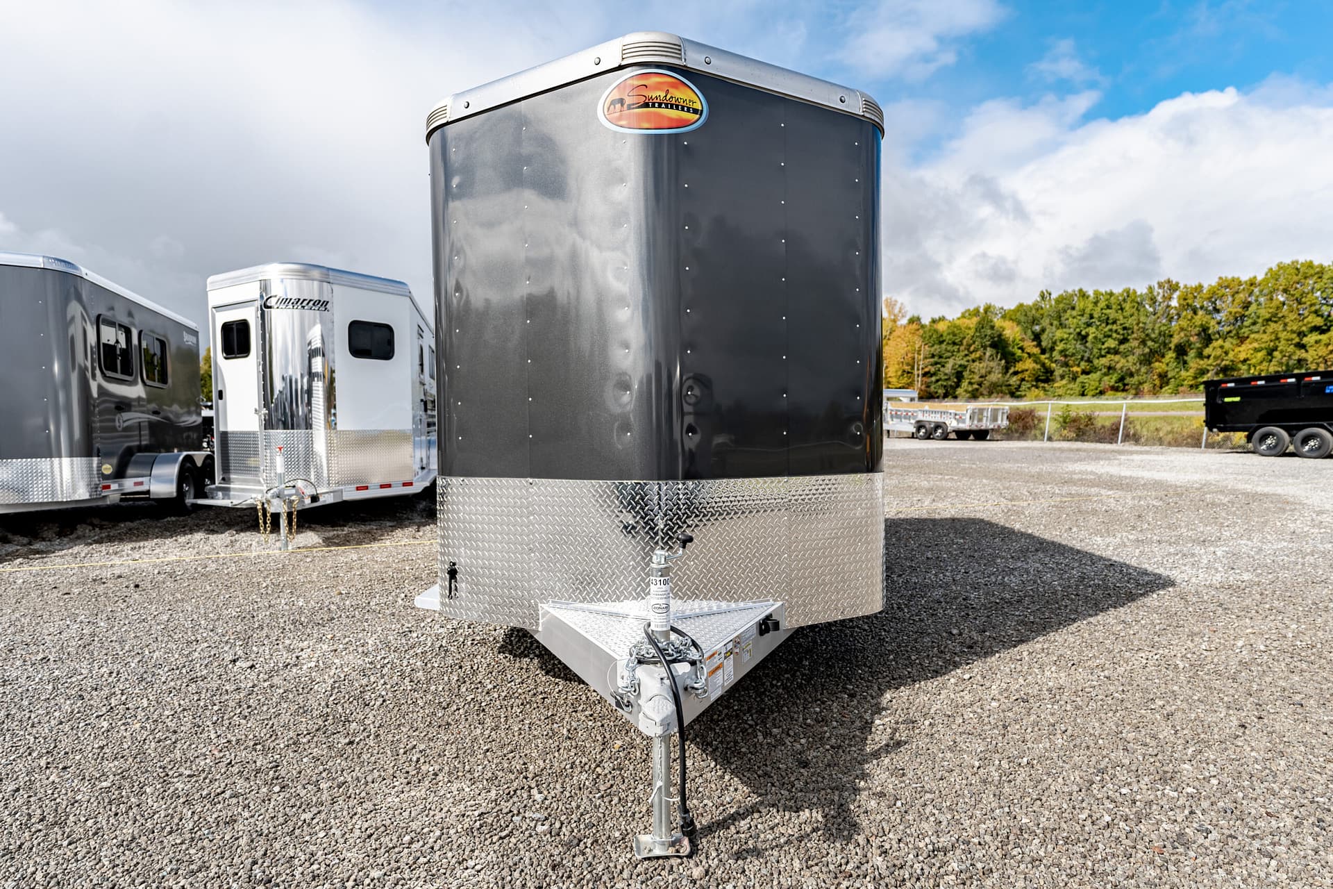 2025 New 12' Sundowner Stockman Special Bumper Pull Stock Trailer – 43100