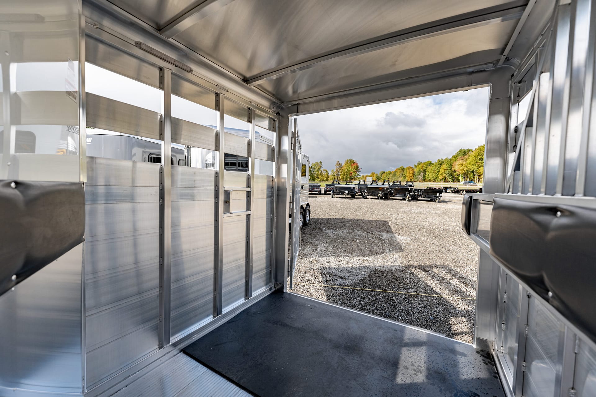 2025 New 12' Sundowner Stockman Special Bumper Pull Stock Trailer – 43100