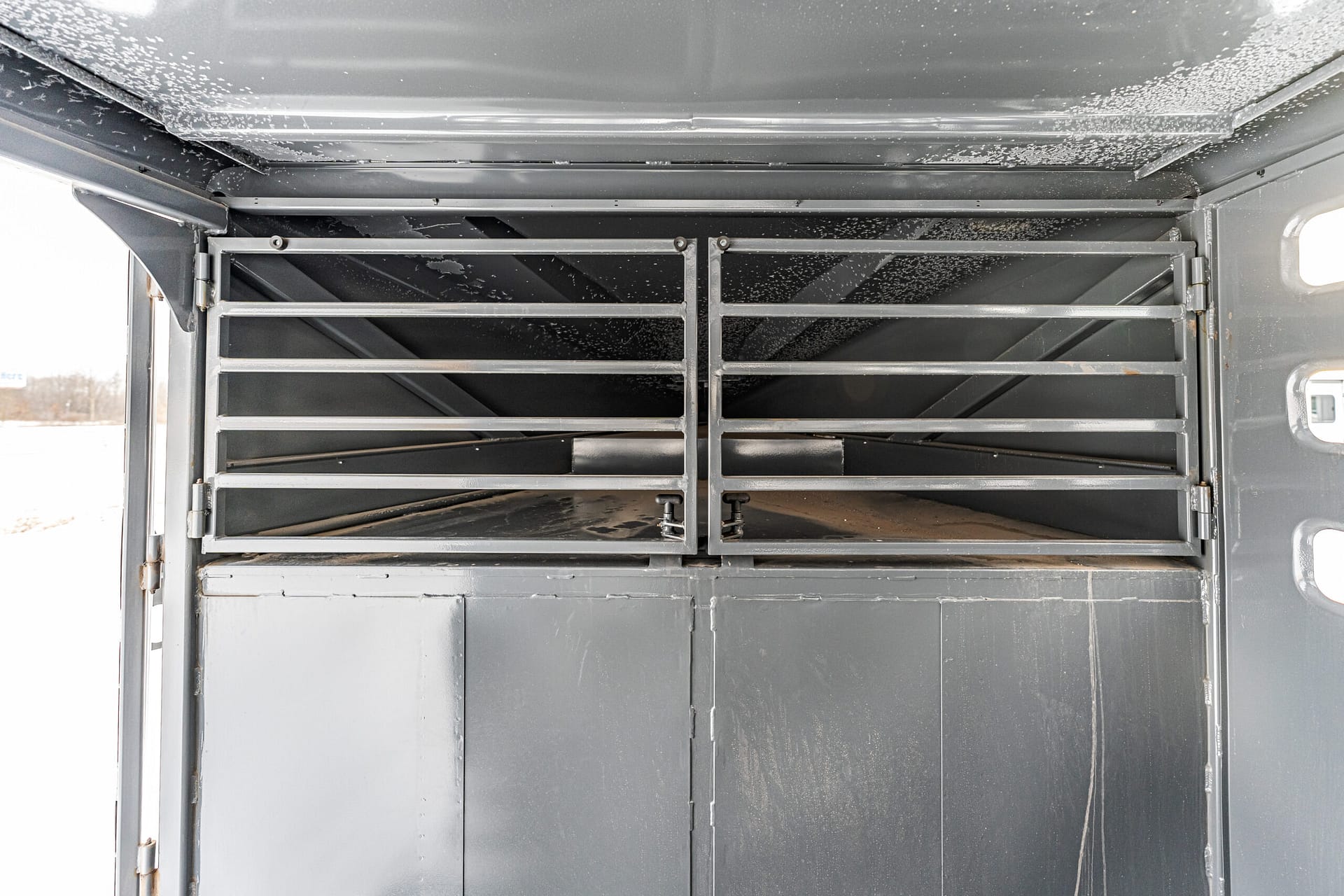 New 2025 RawMaxx EagleX Model EXT2480GN14K Gooseneck Stock Trailer – 43151