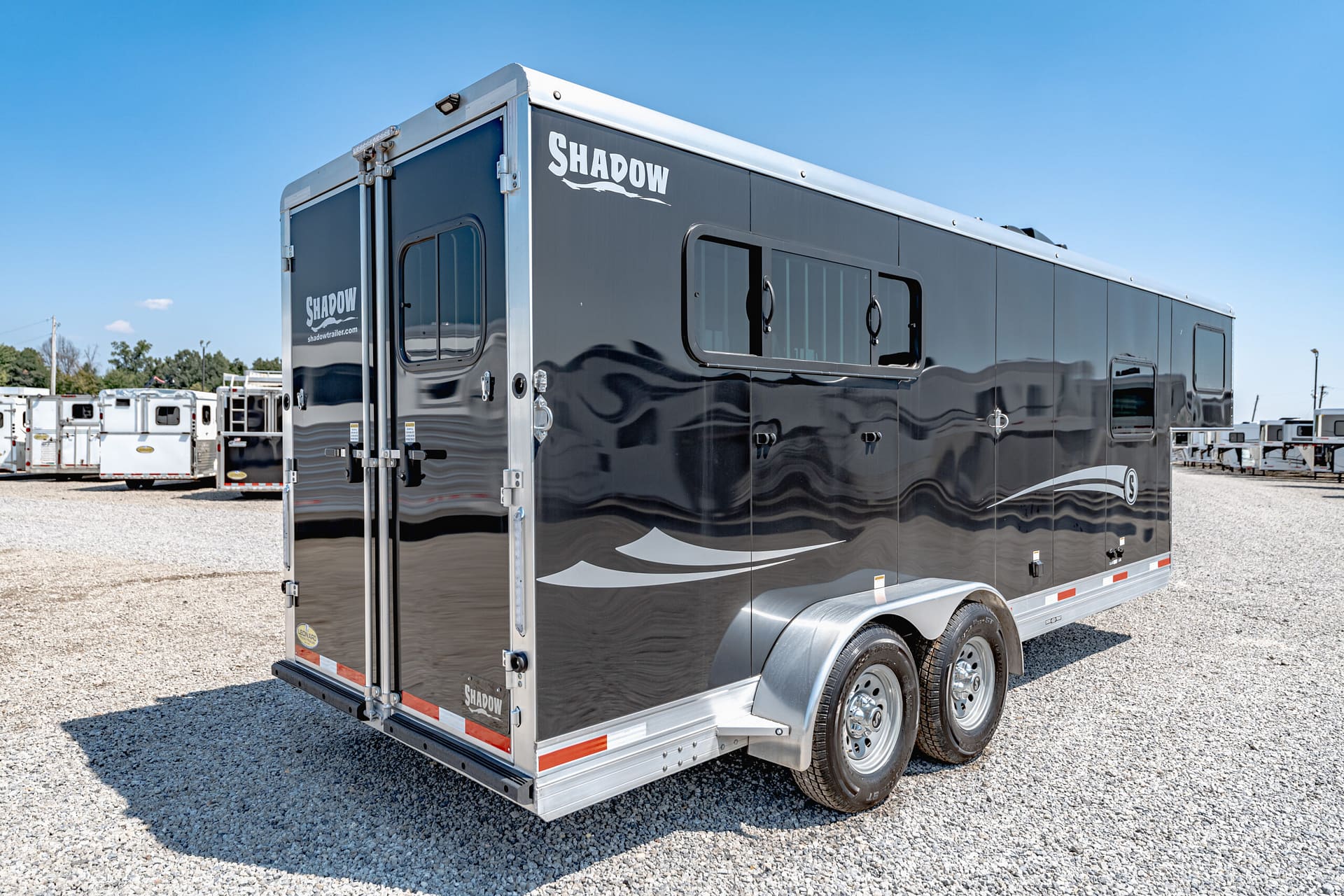 新品 2025AW MASSES SHADOW CPO JKT 2025 SHADOW TRAILER 69200S-3SL-GN-E-LQ Horse Trailer (SOLD