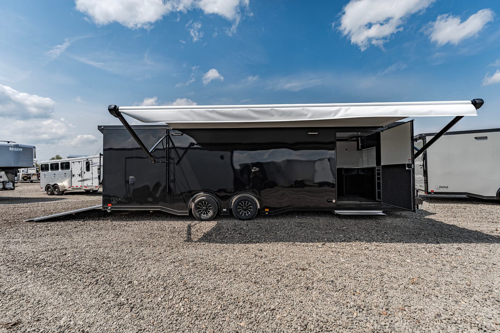 2025 ATC ROM400 CAR 8.5X28-5.2K Car Hauler-Enclosed (SOLD