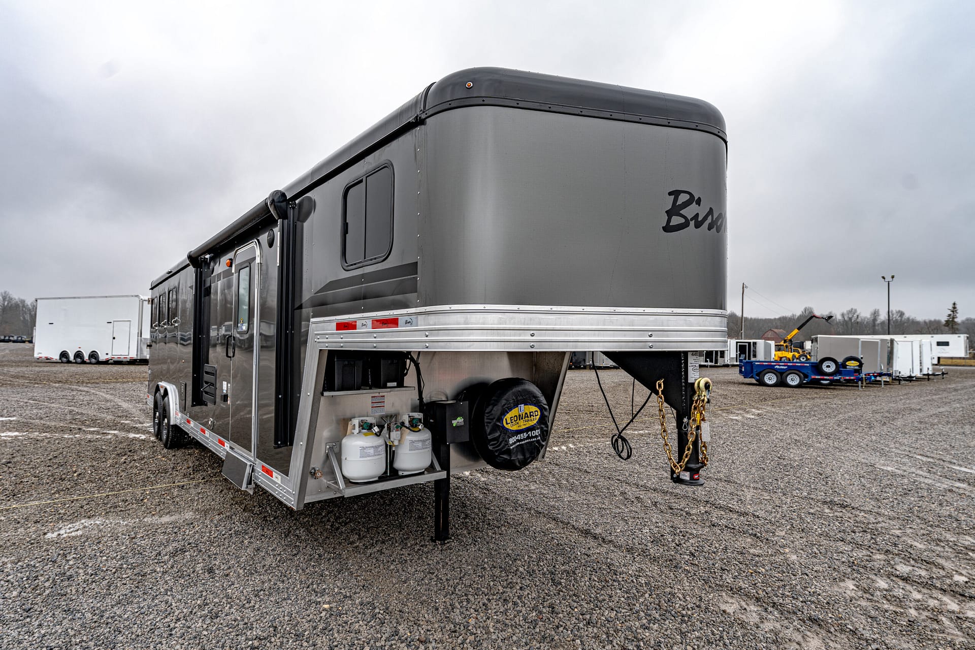 2026 BISON COACH SV8311B Horse Trailer (SOLD) – Leonard Truck and