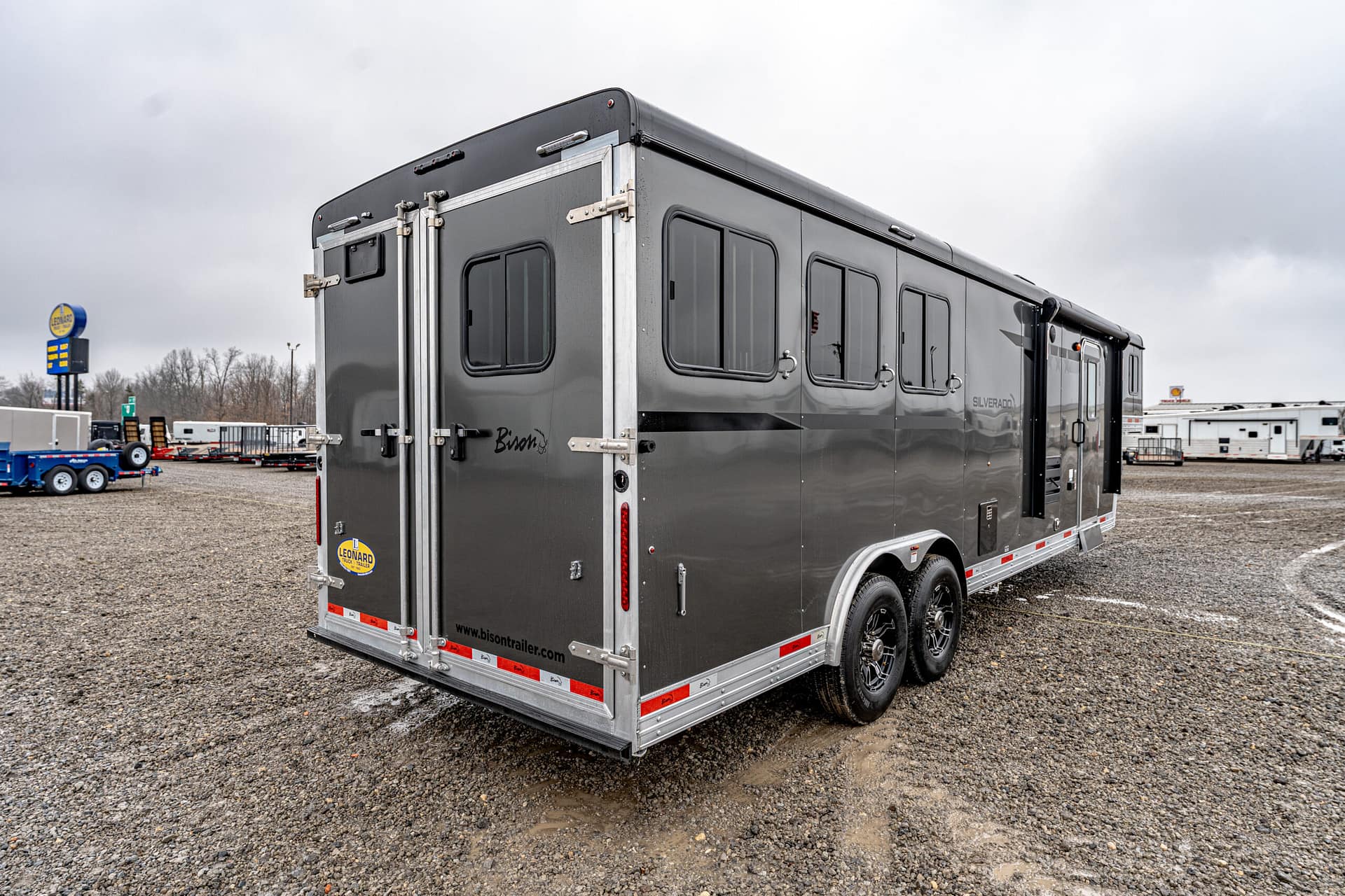 2026 BISON COACH SV8311B Horse Trailer (SOLD) – Leonard Truck and