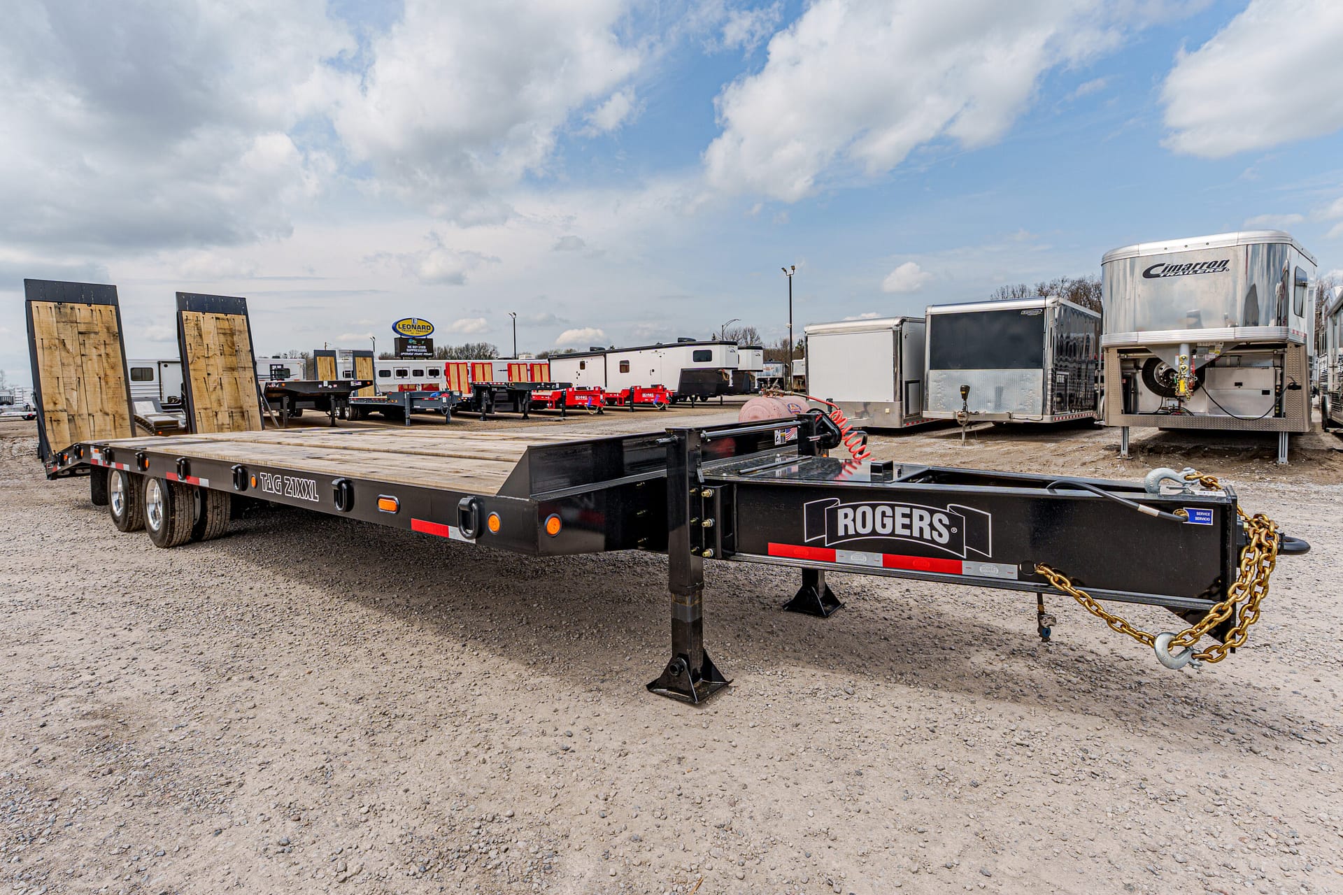 2026 ROGERS BROTHERS CORP. TAG21-30/102/2XSP Equipment Trailer For