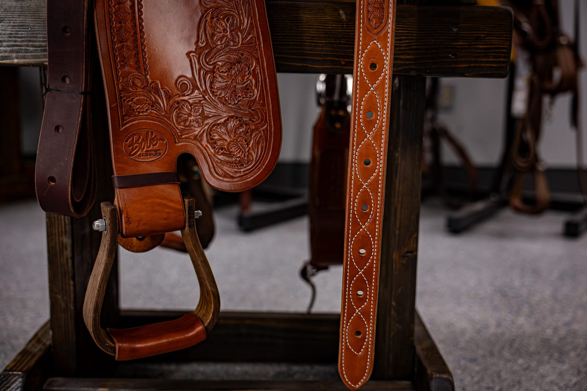 2025 BOBS CUSTOM SADDLES TIM MCQUAY REINER 16.5 Saddle For Sale