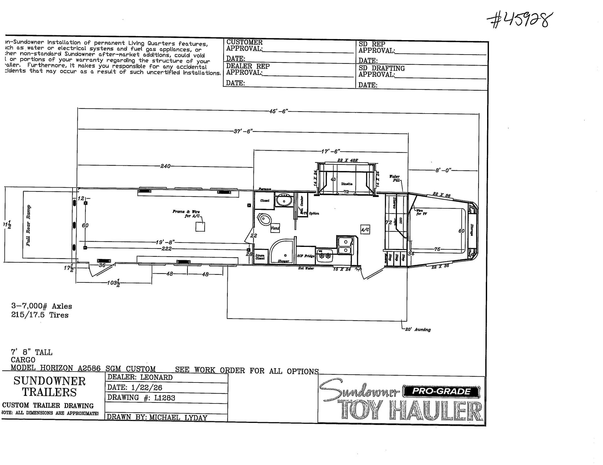 Image 0 for SKU 45928
