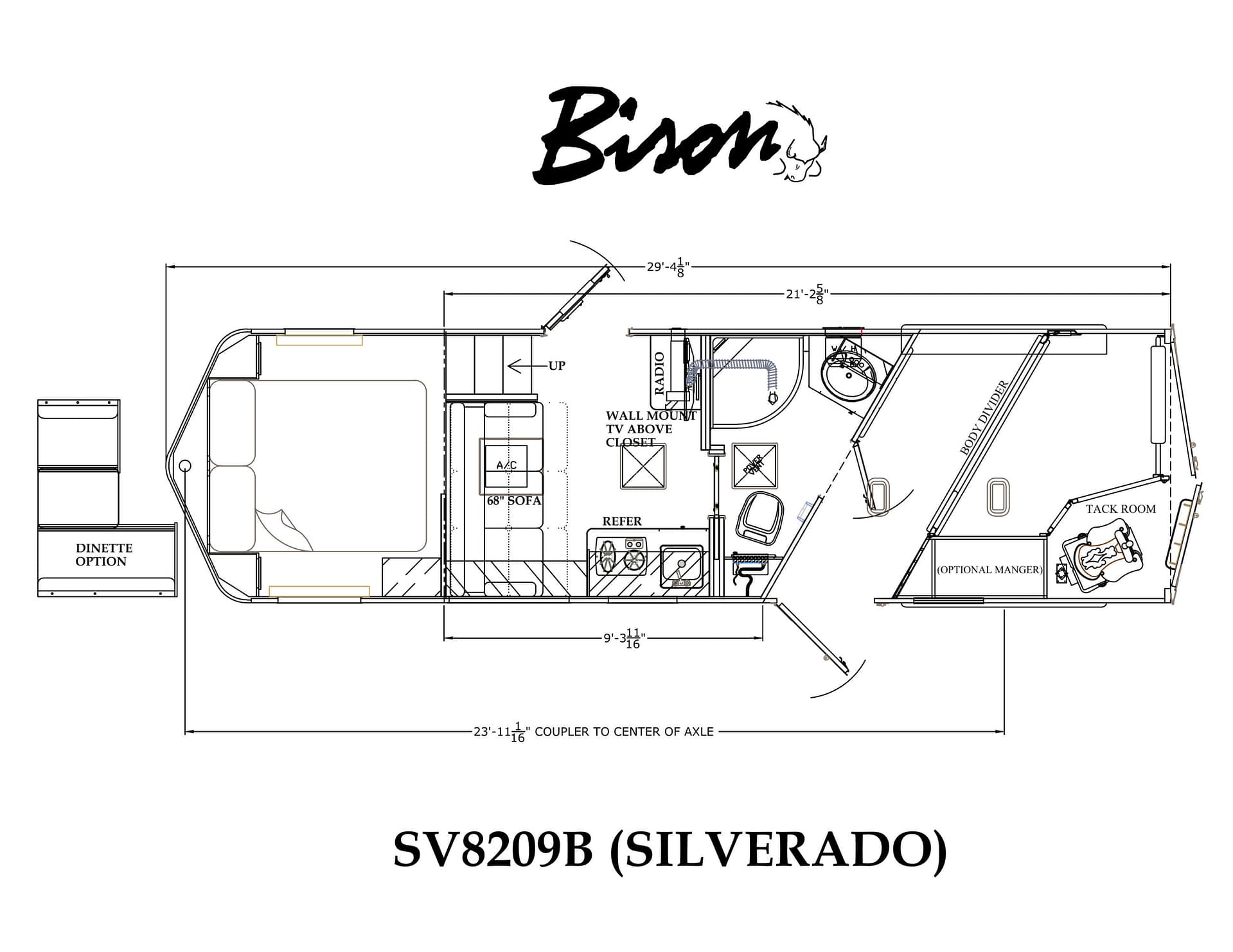 2026 BISON COACH SV8209B
