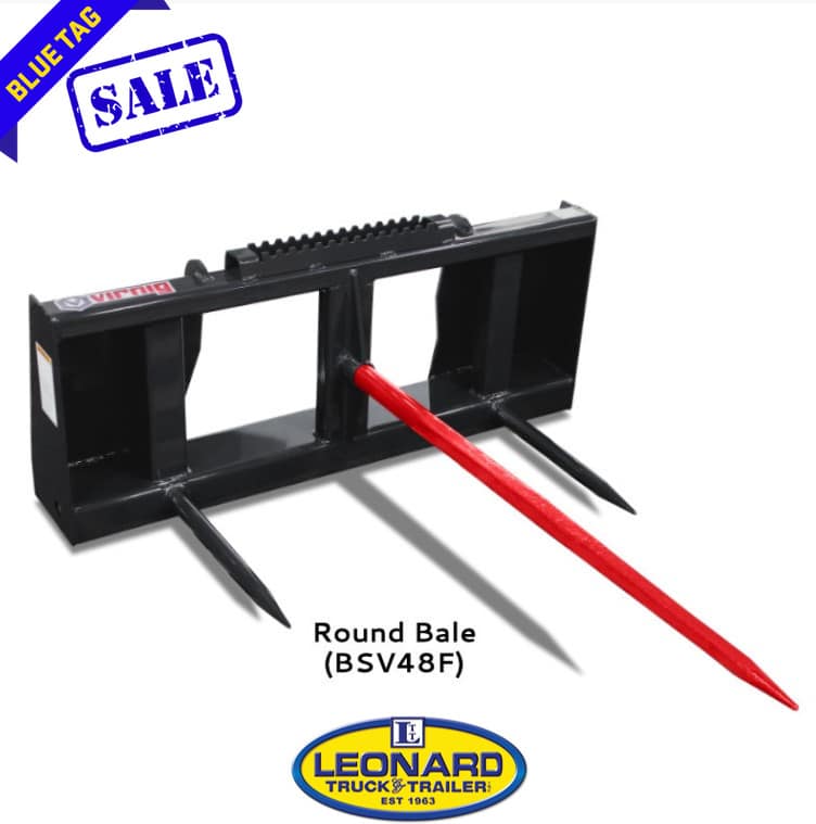 2022 New Virnig BSV48F Forged Round Bale Spear – 37883