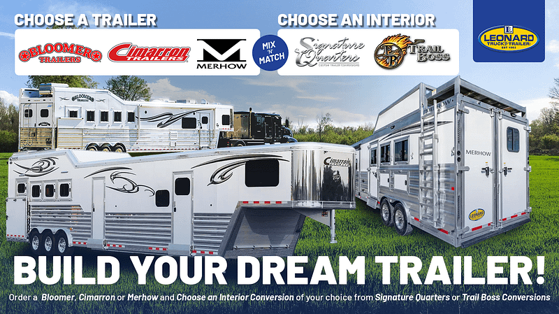 Living Quarter Horse Trailers for Sale – Leonard Truck and Trailer, Inc – Leonard Truck and Trailer, Inc Living Quarter Horse Trailers for Sale
