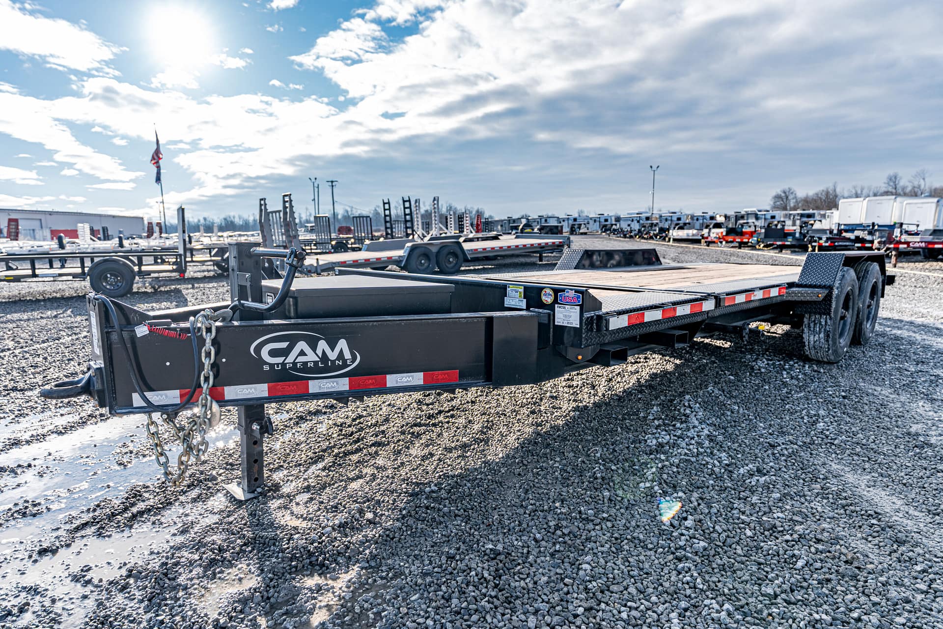 2023 CAM P10CAM184HDSTT Equipment Trailer For Sale