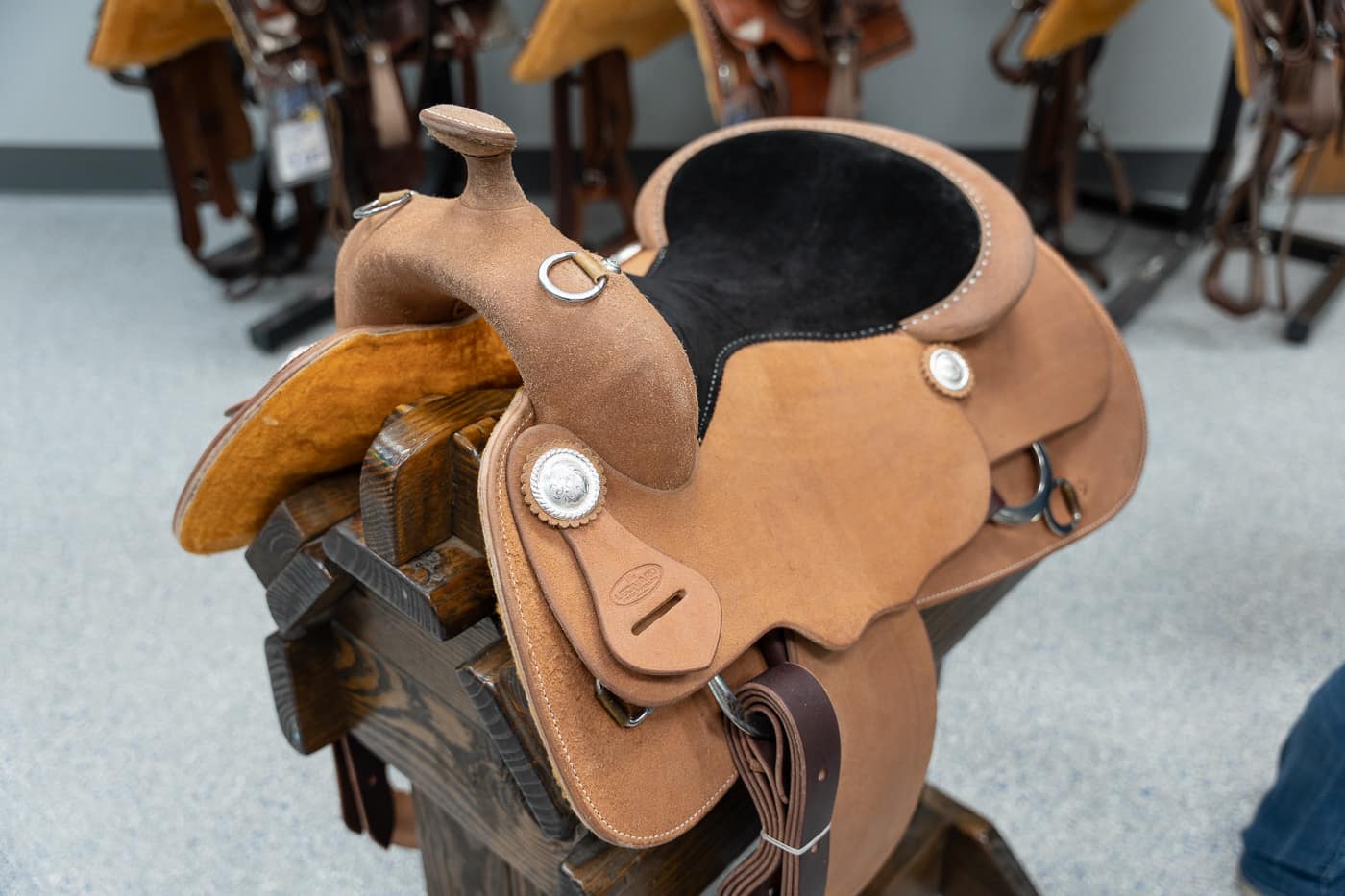 2026 BOBS CUSTOM SADDLES DL ROUGHOUT WORK SADDLE Saddle For Sale