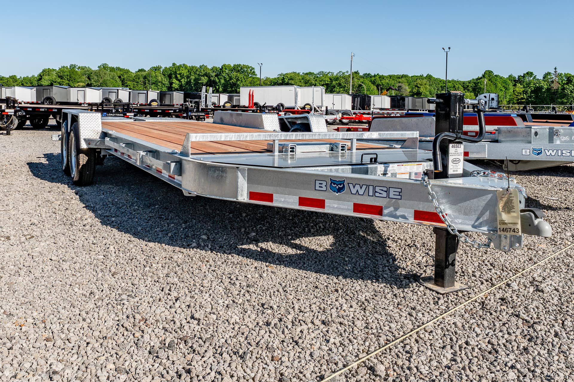 2026 BWISE EF20-14-HD GALV EQT Equipment Trailer For Sale