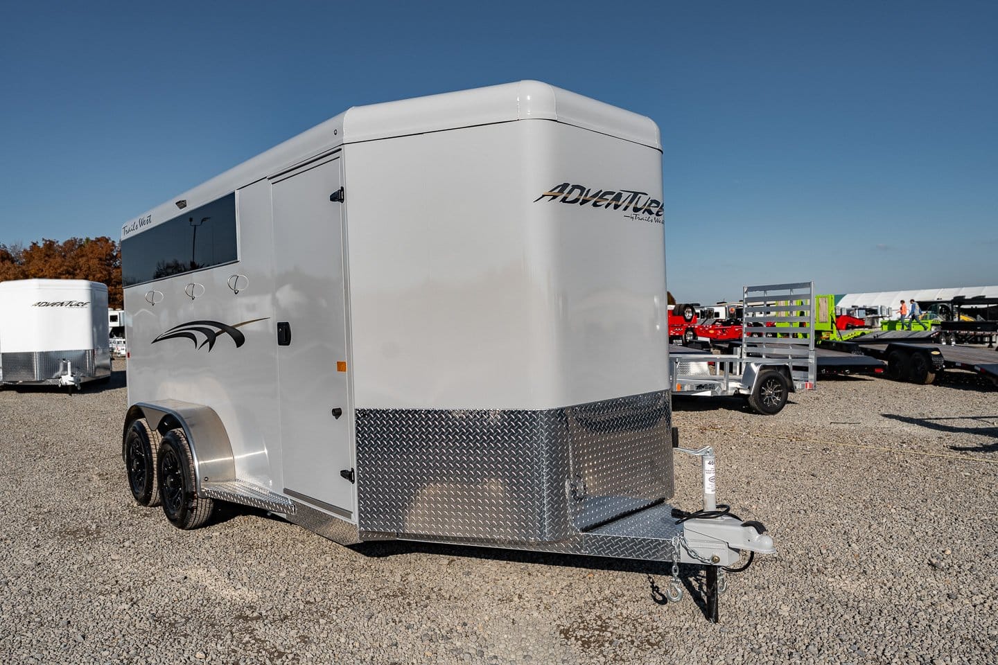 2027 TRAILS WEST ADVENTURE II 3-HORSE Horse Trailer For Sale
